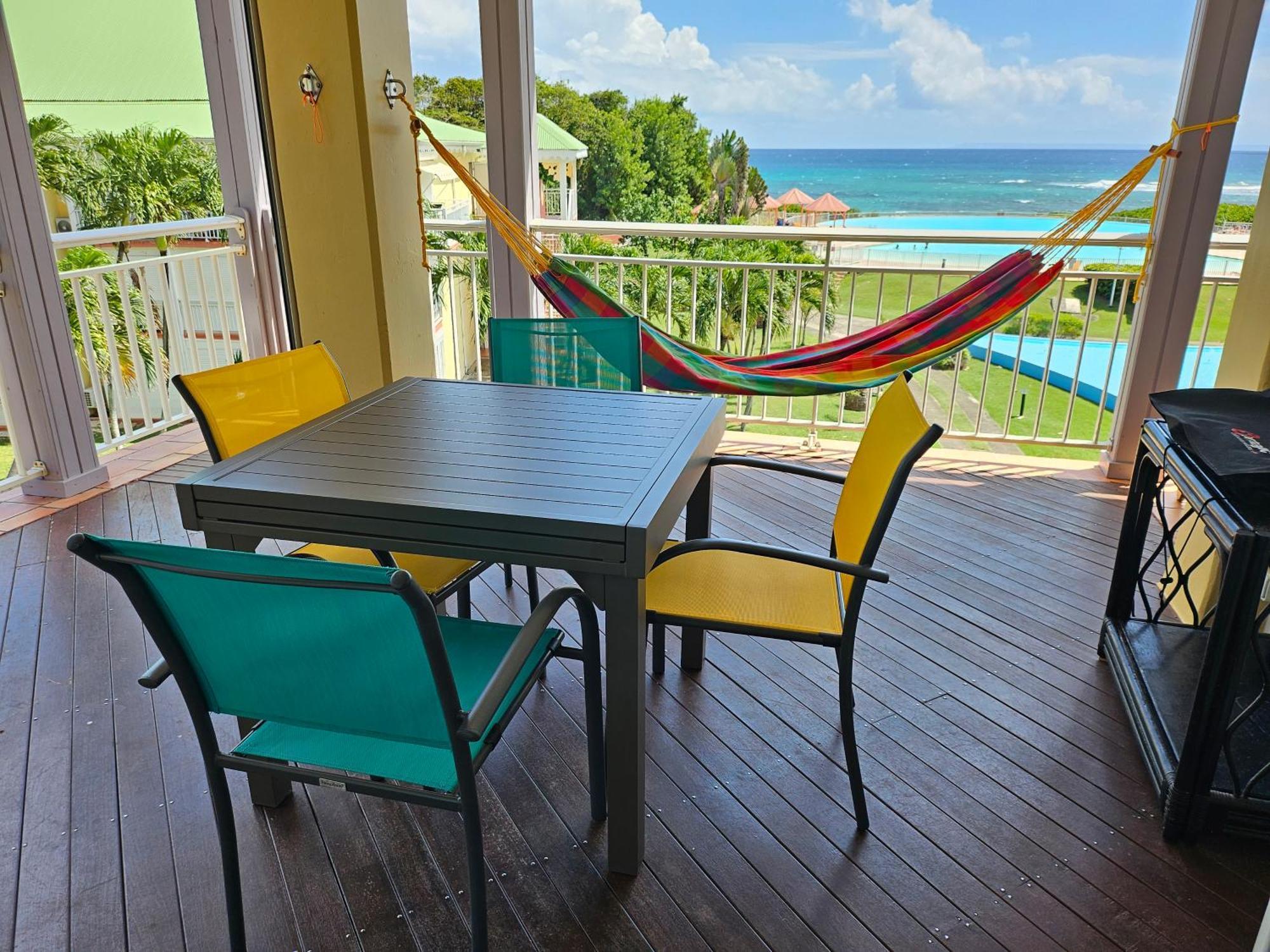 Kaz Loriké - Vue mer / piscine exceptionnelle - Saint François Exterior foto